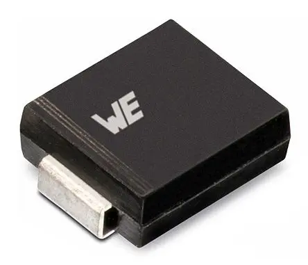 Produktfoto 1 von Wurth Elektronik 1 TVS-Diode Bidirektional Einfach 3 kW 70.2 V min., 2-Pin, Oberfläche DO-214