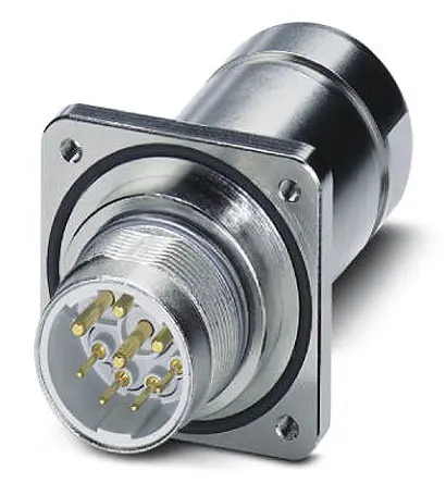Produktfoto 1 von Phoenix Contact SF M23 M23 Rundsteckverbinder Stecker 5-polig Stecker 30A Panel IP67