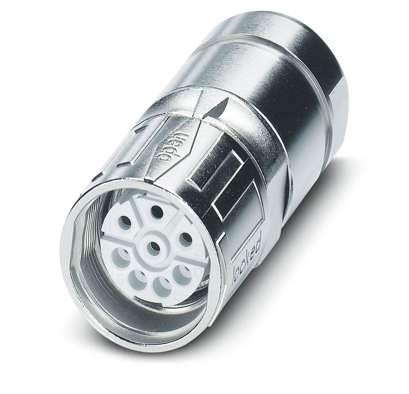Produktfoto 1 von Phoenix Contact SF M23 M23 Rundsteckverbinder Buchse 7-polig Buchse 30A Kabel IP40