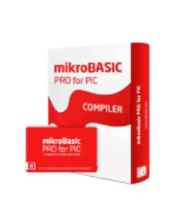 Produktfoto 1 von MikroElektronika Software, Form mikroBasic PRO für PIC Windows 7, Windows XP, Windows 8, Windows 10, Windows Vista