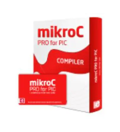 Produktfoto 1 von MikroElektronika Software, Compiler mikroC PRO für PIC Windows Vista, Windows 10, Windows XP, Windows 8, Windows 7