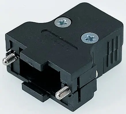 Produktfoto 1 von FCT from Molex FKH D-Sub-Gehäuse Gerade, 37-polig, D: D-Sub-Gehäuse, Schwarz, Größe C, aus ABS