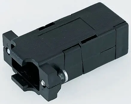Produktfoto 1 von FCT from Molex F1069 D-Sub-Gehäuse Gerade, 25-polig, D: D-Sub-Gehäuse, Schwarz, Größe B, aus ABS