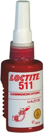 Produktfoto 1 von Loctite Loctite 511 Schraubensicherung Weiß → 150 °C