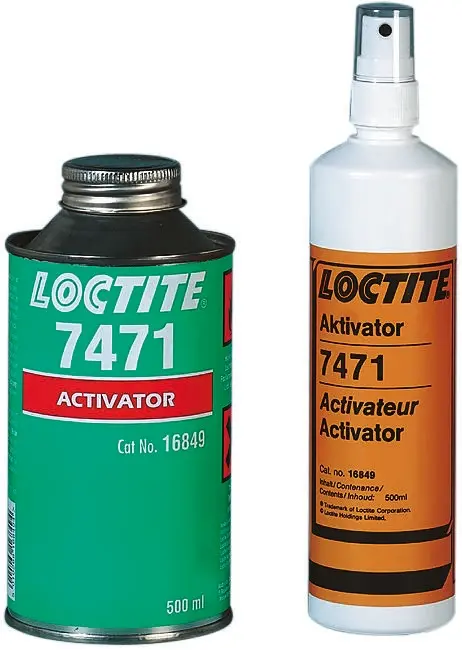 Produktfoto 1 von Loctite Loctite SF 7471 Klebstoff-Aktivator Cyanacrylat Flüssig Klar, Flasche 500 ml