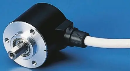 Produktfoto 1 von Hengstler RI32 Inkrementalgeber Inkremental 50 Impulse/Umdrehung/U, 30V dc, 6000 U/min, Push-Pull Fest mit Ø 6 mm Schaft