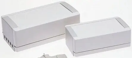Produktfoto 1 von OKW Toptec; Gehäuse; ABS; Grau IP40 Breite 115 mm Höhe 68 mm Länge 194 mm