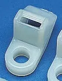 Produktfoto 1 von HellermannTyton CL Befestigungssockel, Nylon 6.6 Schwarz 27.3 mm x 8 mm Kabelbinder x 12.5 mm für 6.5 mm