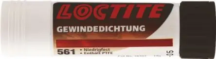 Produktfoto 1 von Loctite 561 Schraubensicherung Wachs Weiß, Hebel 19 g, Niedrigfest aushärtend in 72 h