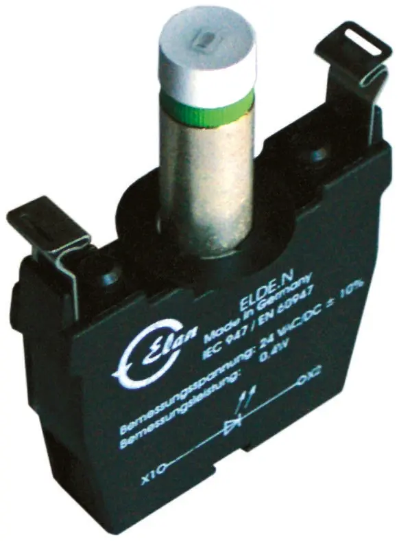 Produktfoto 1 von Schmersal ELDE.N Thermoplast Anschlussklemmenblock 8A Rot 3-polig Schraubbefestigung 0.5 to 2.5 mm²