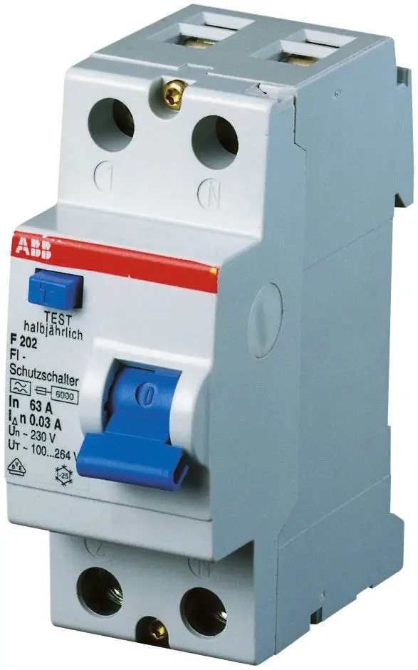 Produktfoto 1 von ABB F200 RCCB, 2-polig, 40A, 300mA Typ A