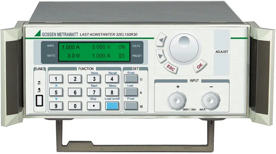 Gossen Metrawatt K Elektronische Last, 0 to 300 W, 0 to 30 A / 0/350 V