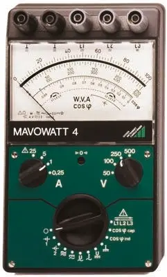 Produktfoto 1 von Gossen Metrawatt Leistungsmessgerät, max. 25 kW, 25 A