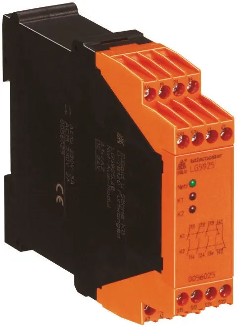Produktfoto 1 von Dold LG 5929 Ausgangsmodul, 24 V ac/dc 5 Schließer/Öffner, 2 Eingänge / 5 Ausgänge
