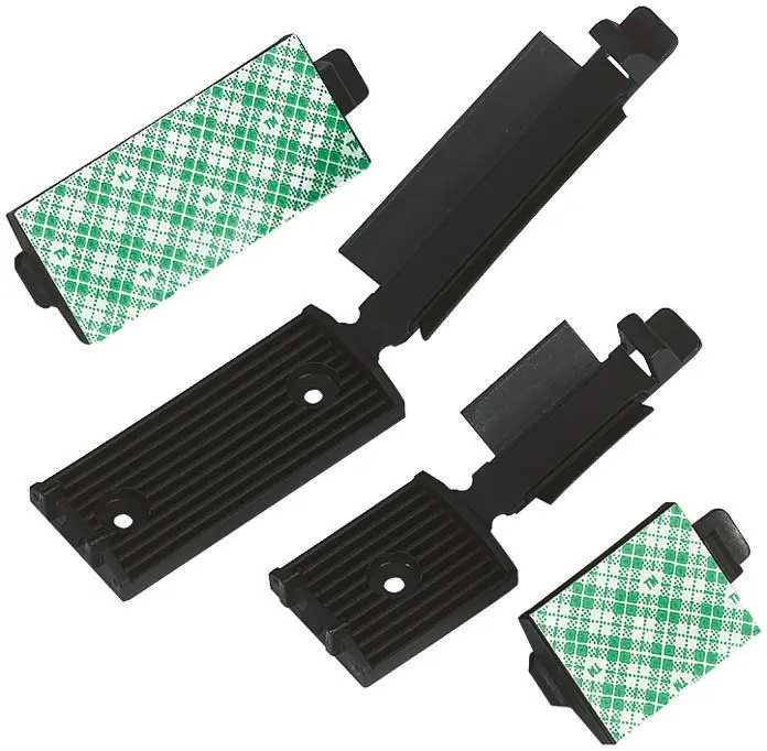 Produktfoto 1 von HellermannTyton FKH Kabelklemme Selbstklebend Nylon 6.6 Schwarz 25mm x 35 mm