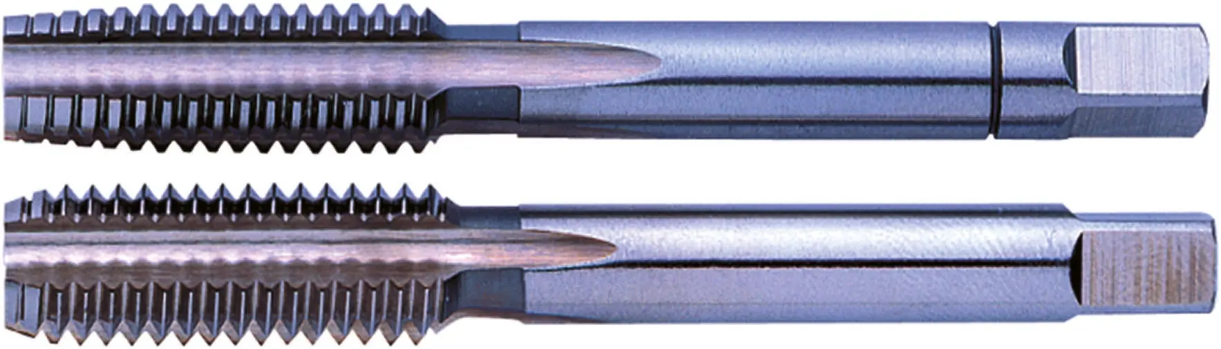 EXACT Gewindebohrer Satz HSS Hand, UNF Handgewindebohrer, 2-teilig 1/4 UNF