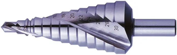 Produktfoto 1 von EXACT HSS Stufenbohrer, 4mm → 20mm