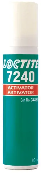 Produktfoto 1 von Loctite 7240 Klebstoff-Aktivator, Zerstäuber Typ Aktivator, für Abdichtung, Befestigung, Gewindeabdichtung,