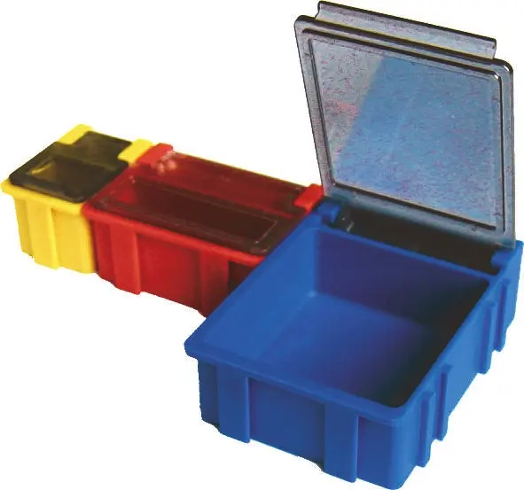 Produktfoto 1 von Licefa Kleinteilebox, ABS Klar, 21 mm x 29 mm x 15 mm