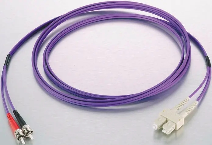 Produktfoto 1 von RS PRO LWL-Kabel 10 m, Raucharm halogenfrei Violett 125 μm