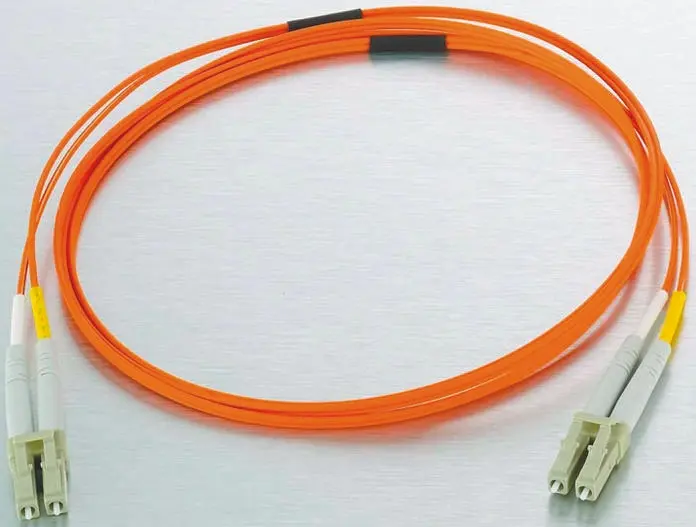 Produktfoto 1 von RS PRO LWL-Kabel 3 m, Raucharm halogenfrei Orange 125 μm