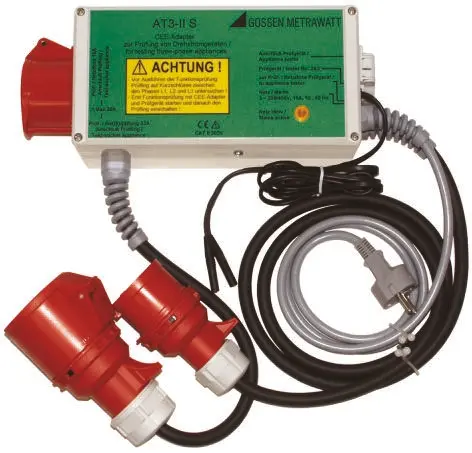 Produktfoto 1 von Gossen Metrawatt Adapter Adapter für PAT-Tester für SECUTEST S II
