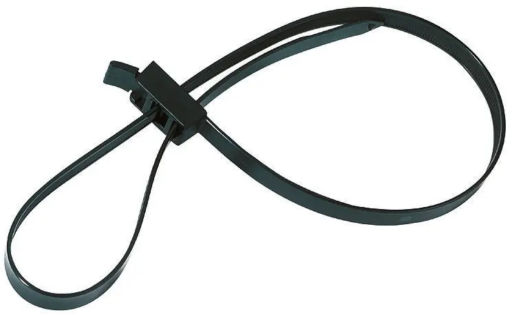 Produktfoto 1 von HellermannTyton RTT750HR Nylon 6.6 Kabelbinder Lösbar Schwarz 13 mm x 750 mm