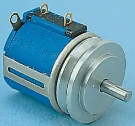 Bourns 3540, Schraubmontage 10-Gang Dreh Potentiometer 1kΩ / 2W / 2 Ausbrüche, Schaft-Ø 3,18 mm