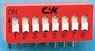 Produktfoto 1 von C & K Gleitschalter DIP-Schalter