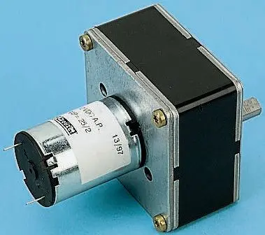 Produktfoto 1 von Crouzet 828670 Bürsten-Getriebemotor DC-Getriebemotor bis 5 Nm, 12/24 V / 3 V, 103 rpm, Wellen-Ø 8 mm, 65 mm x 65 mm x