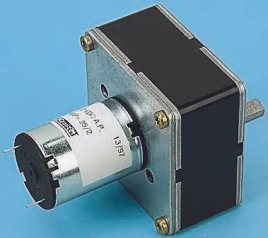 Produktfoto 1 von Crouzet 828670 Bürsten-Getriebemotor DC-Getriebemotor bis 5 Nm, 24V / 3 V, 103U/min, Wellen-Ø 8 mm, 65mm x 65 mm x 15 mm