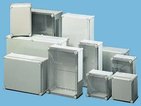 Fibox SOLID PC; Gehäuse; Polycarbonat; Grau; IK09, IK08 IP40, IP66 Breite 188 mm Höhe 180 mm Länge 378 mm