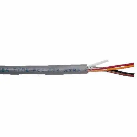 Produktfoto 1 von Alpha Wire Xtra-Guard 1 Performance Cable Datenkabel, 9-paarig 100 m Ø 8.43 mm Polyvinylchlorid isoliert Grau