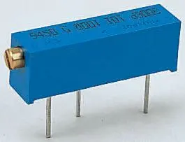 Bourns 3006 15-Gang Durchsteckmontage Trimm-Potentiometer, Seitliche Einstellung, 500 kΩ, 10 %, 0.75 W, Stift, L. 20.57