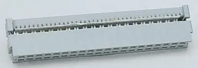 Produktfoto 1 von 3M 3000 IDC-Steckverbinder Buchse, gewinkelt, 34-polig Kabel / 2-reihig, Raster 2.54 mm