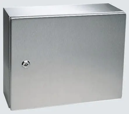 Produktfoto 1 von Rittal AE Edelstahl 304 Wandanschlusskasten farblos IP66, HxBxT 300 mm, 380 mm x 210 mm