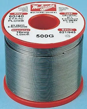 Produktfoto 1 von Loctite Draht Lötzinn bleihaltig 60 %Sn 40 %Pb, 188 °C, Ø 0.56 mm / 250 g