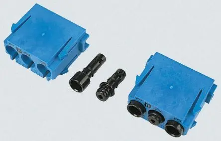 Produktfoto 1 von HARTING HAN Modular Kontakt Buchse, 2-polig, Kabel, Steckverbindermodul
