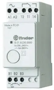 Produktfoto 1 von Finder 13 Leistungsrelais 1-poliger Umschalter DIN-Hutschiene 16A 2.5 W