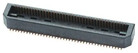 Produktfoto 1 von Samtec BTE Leiterplattenleiste Gerade, 80-polig / 2-reihig, Raster 0.8 mm Raster Oberfläche, Platine-Platine, Ummantelt