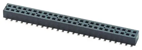 Produktfoto 1 von Samtec CLP Leiterplattenbuchse Gerade Oberfläche 40-polig / 2-reihig, Raster 1.27 mm Lot