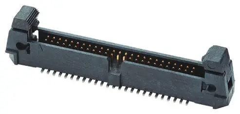 Produktfoto 1 von Samtec EHF Leiterplattenleiste Gerade, 20-polig / 2-reihig, Raster 1.27 mm Raster Oberfläche, Kabel-Platine, Ummantelt