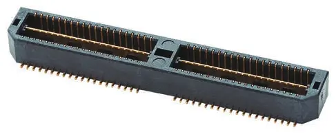 Produktfoto 1 von Samtec QTE Leiterplattenleiste Gerade, 80-polig / 2-reihig, Raster 0.8 mm Raster Oberfläche, Platine-Platine, Ummantelt