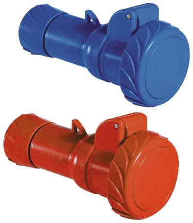 Produktfoto 1 von Schneider Electric Mureva Leistungssteckverbinder Rot, 415V 3P+N+PE / 32A, Kabel IP67