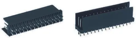 Produktfoto 1 von Wurth Elektronik 475 Leiterplattenleiste, 4-polig / 2-reihig, Raster 2.54 mm Raster, Kabel-Platine, Ummantelt