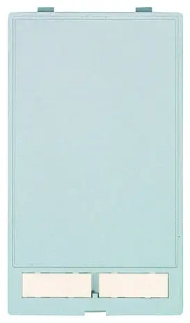 Produktfoto 1 von HARTING HAN Port Blindplatte für Stromversorgungssteckverbinder in robuster Ausführung, Stecker/Buchse, Oben, 10B