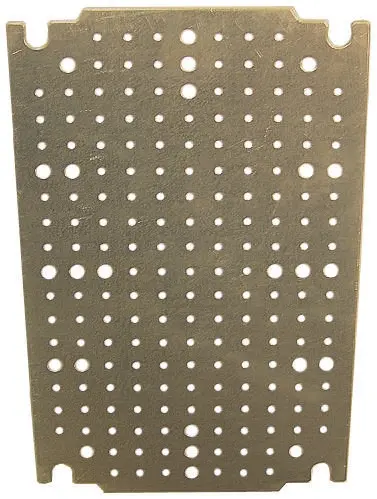 Legrand Stahl Galvanisierter Stahl Montageplatte, 356 mm x 556 mm