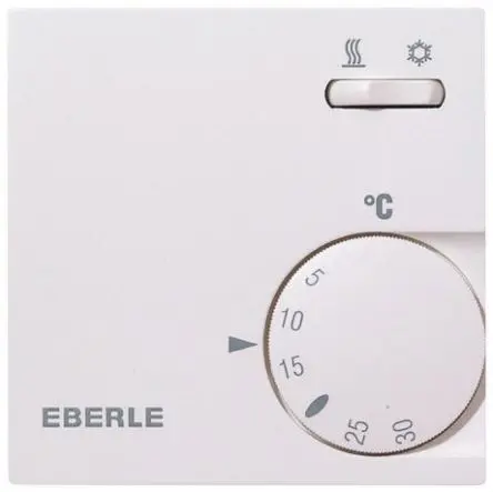 Produktfoto 1 von Eberle RTR-E 6000 Thermostat 10 A / 230V ac Wechsler, 30 °C, 5 °C 230V ac