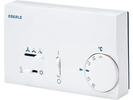 Produktfoto 1 von Eberle KLR-E 7000 Thermostat 6 A 1-poliger Umschalter, 30 °C, 5 °C 230 V ac