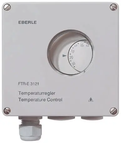Produktfoto 1 von Eberle Thermostat 1 Öffner, 1 Wechsler, 1 Schließkontakt, 50 °C, 30 °C